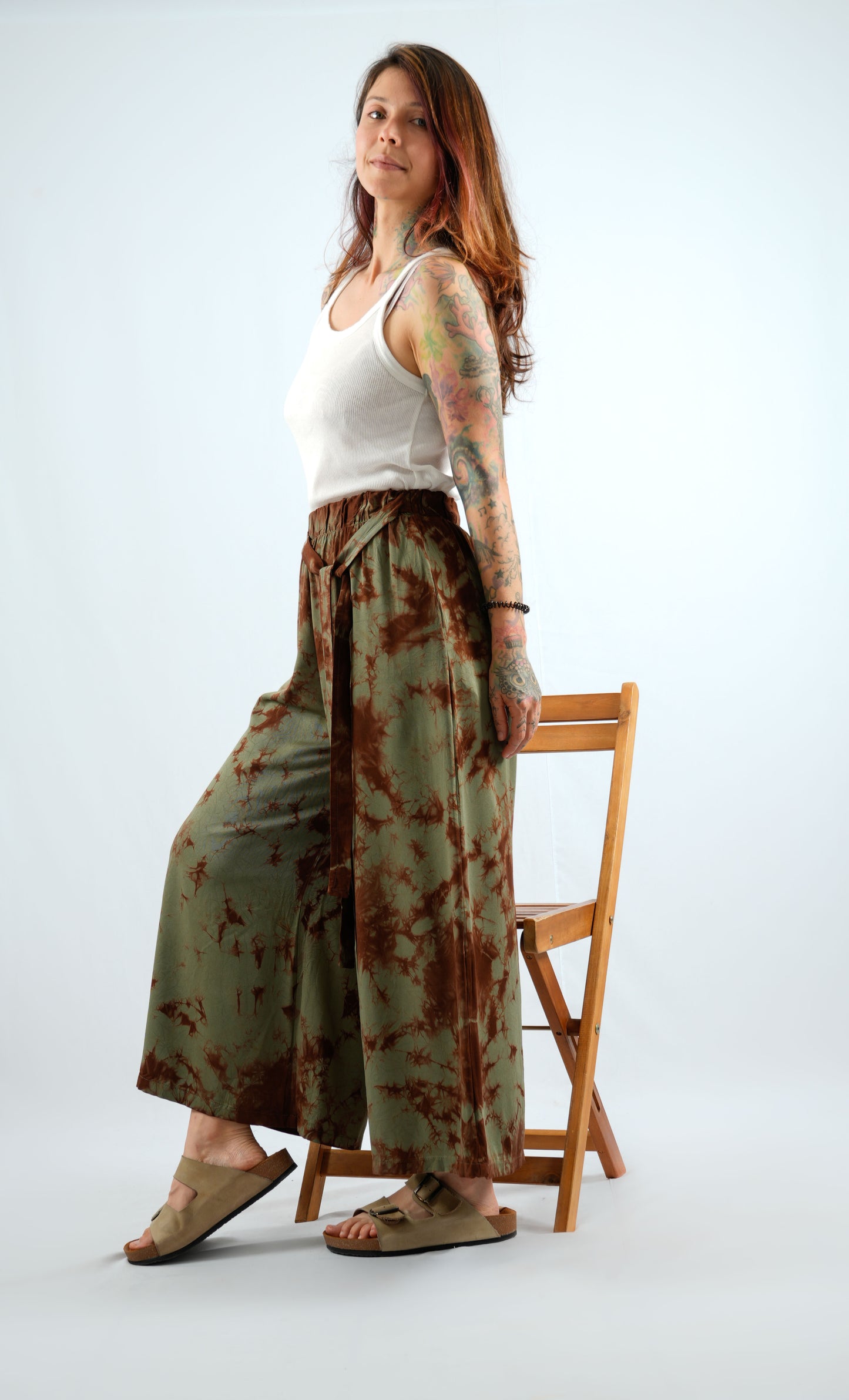 Pantalón Verde Militar Ref. Tierra
