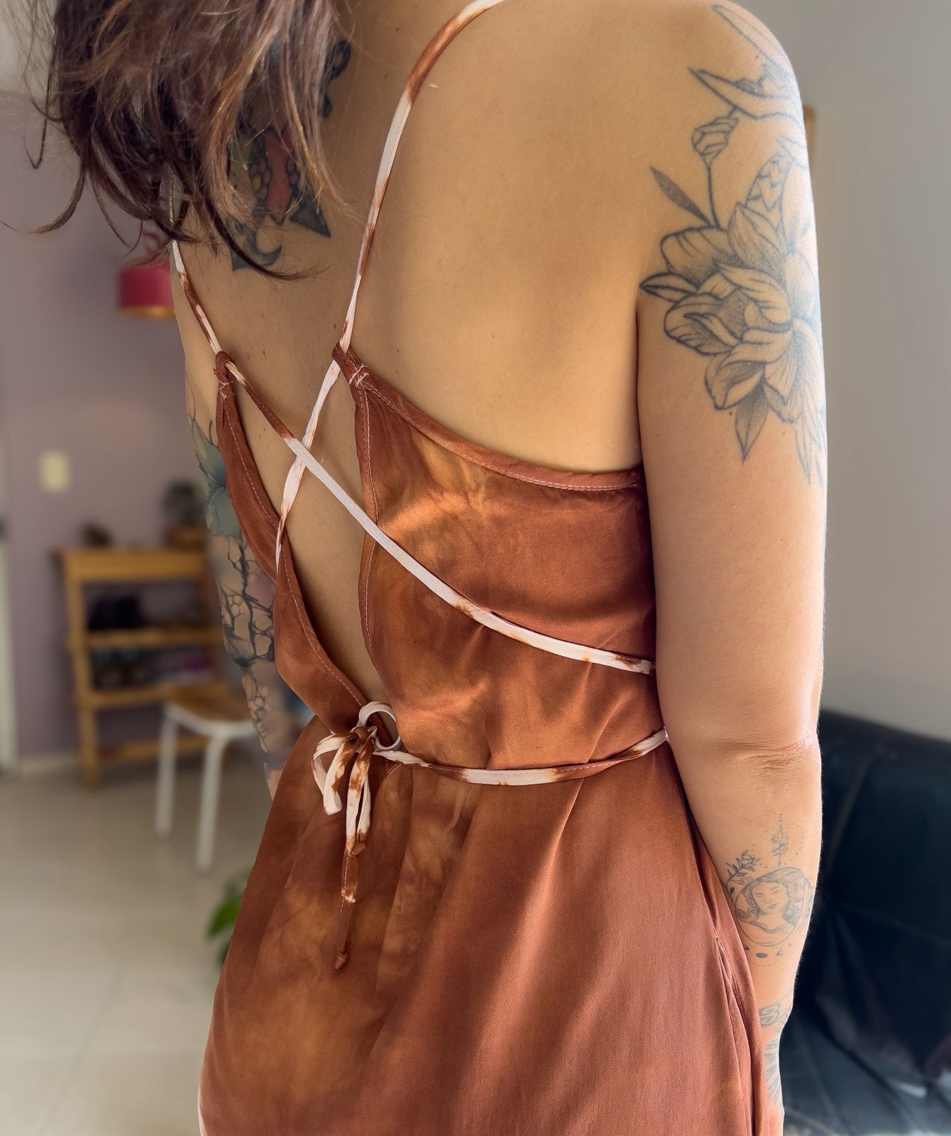 Vestido Largo Boho Ref Tierra